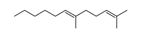 (6E)-2,6-dimethyl-2,6-dodecadiene Structure
