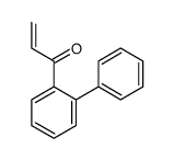 1-(2-phenylphenyl)prop-2-en-1-one结构式
