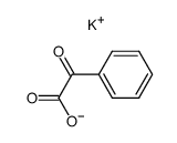 phenylglyoxylic acid potassium salt Structure