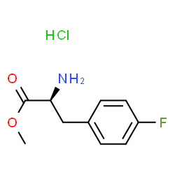 4-Fluoro-L-phenylalanine Methyl ester, HCl structure