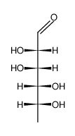 6-脱氧-D-塔洛糖结构式