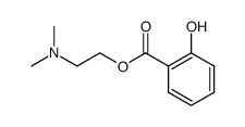 salicylic acid N,N-dimethylethanolamine ester结构式