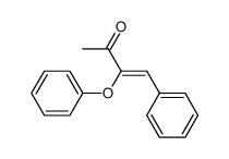 3-phenoxy-4-phenyl-but-3-en-2-one Structure