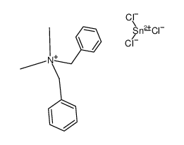 [NMe2(CH2Ph)2][SnCl3]结构式