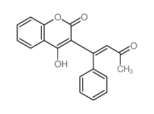 Dehydro Warfarin结构式