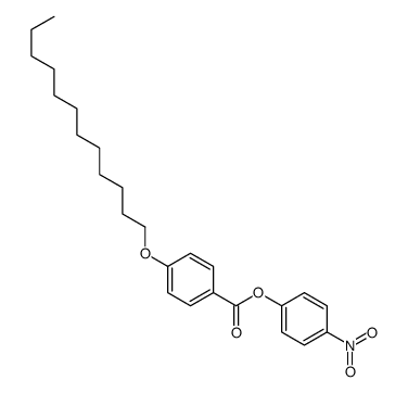 (4-nitrophenyl) 4-dodecoxybenzoate结构式
