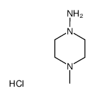 1-氨基-4-甲基哌嗪二盐酸盐结构式