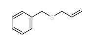 prop-2-enylsulfanylmethylbenzene Structure