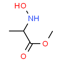 Alanine, N-hydroxy-, methyl ester (9CI) Structure