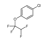 4-(1,1,2,2-Tetrafluoroethoxy)chlorobenzene结构式