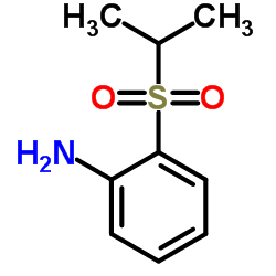 1-氨基-2-(异丙基磺酰L)苯结构式