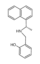 (S)-o-(1-α-naphthylethylaminomethyl)phenol Structure