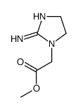 (9ci)-2-氨基-4,5-二氢-1H-咪唑-1-乙酸甲酯结构式