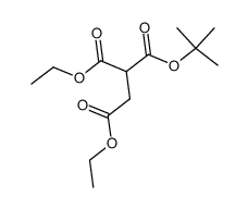 (1-tert-Butyl-diethyl)-1,1,2-ethantricarboxylat结构式