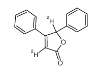 4,5-diphenyl(3,5-D)furan-2(5H)-one结构式