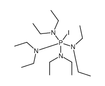 N-ethyl-N-[tris(diethylamino)-iodo-λ5-phosphanyl]ethanamine Structure