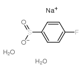 Sodium 4-fluorobenzenesulfinate structure