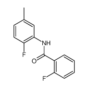 Benzamide, 2-fluoro-N-(2-fluoro-5-methylphenyl)结构式