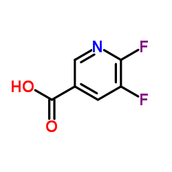 5,6-二氟烟酸结构式