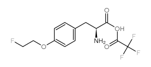 L-Tyrosine, O-(2-fluoroethyl)-, trifluoroacetate Structure