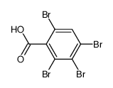 2,3,4,6-tetrabromobenzoic acid结构式