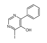 4-iodo-6-phenylpyrimidin-5-ol Structure