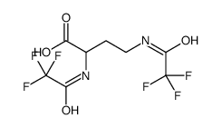 2,4-bis[(2,2,2-trifluoroacetyl)amino]butanoic acid Structure