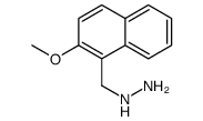 (2-甲氧基萘-1-甲基)-肼结构式