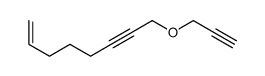 8-prop-2-ynoxyoct-1-en-6-yne结构式