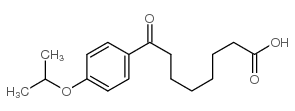 8-OXO-8-(4-ISOPROPOXYPHENYL)OCTANOIC ACID结构式