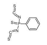 Diisothiocyanato-phenyl-phosphin-sulfid Structure