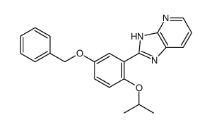 2-[5-(benzyloxy)-2-isopropoxyphenyl]-3H-imidazo[4,5-b]pyridine Structure