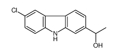 1-(6-chloro-9H-carbazol-2-yl)ethanol Structure