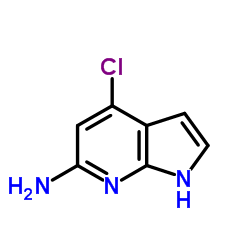 6-Amino-4-chloro-7-azaindole Structure
