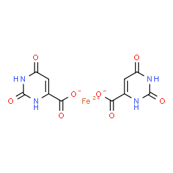 iron 1,2,3,6-tetrahydro-2,6-dioxopyrimidine-4-carboxylate (1:2) picture