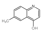 4-羟基-6-甲基喹啉结构式