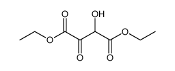 Butanedioic acid, 2-hydroxy-3-oxo-, 1,4-diethyl ester结构式