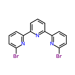 6,6''-Dibrom-2,2':6',2''-terpyridin Structure