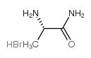 (S)-2-氨基丙酰胺氢溴酸盐结构式