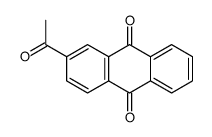 2-acetylanthracene-9,10-dione结构式