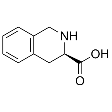 D-1,2,3,4-Tetrahydroisoquinoline-3-carboxylic acid structure