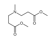methyl N-(3-methoxy-3-oxopropyl)-N-methyl-beta-alaninate Structure