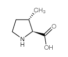 反式-3-甲基-L-脯氨酸结构式