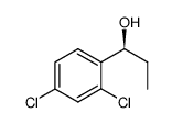(S)-1-(2',4'-dichlorophenyl)propan-1-ol结构式
