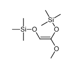 (1-methoxy-2-trimethylsilyloxyethenoxy)-trimethylsilane Structure