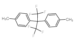 2,2-双(4-甲基苯基)六氟丙烷结构式