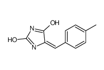 5-(4-甲基亚苄基)咪唑烷-2,4-二酮结构式
