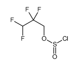3-chlorosulfinyloxy-1,1,2,2-tetrafluoropropane结构式