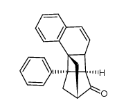 7,8-benzo-10-phenyltetracyclo[7.2.1.03,10.04,9]dodeca-5,7-dien-2-one Structure