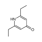 2,6-二乙基吡啶-4-醇结构式